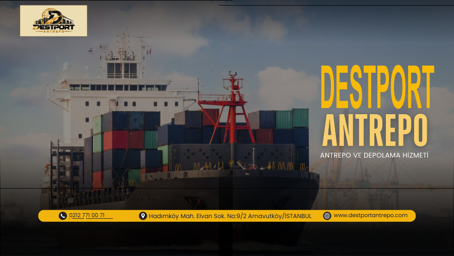 DestPort Antrepo tanıtım dosyası kapağı